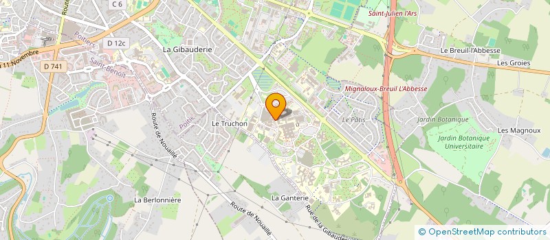 localisation de l'entreprise MONSIEUR JAMIL HAJJ CHAHINE  POITIERS