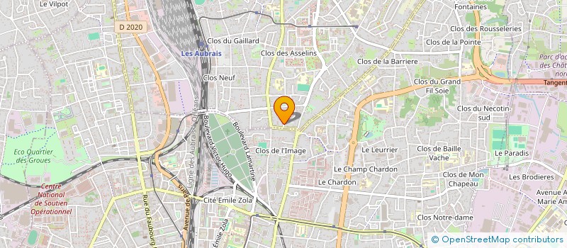 localisation de l'entreprise MONSIEUR JAMIL HOSSAIN  FLEURY-LES-AUBRAIS