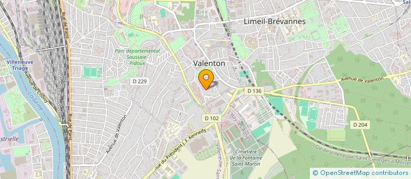 localisation de l'entreprise MONSIEUR JAMIL-IMED AZZOUZI à VALENTON