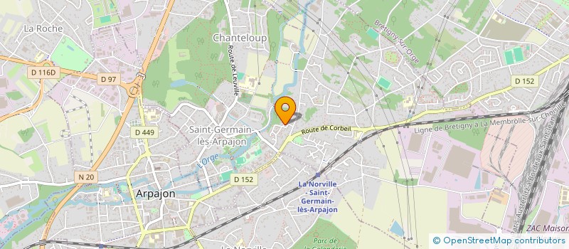 localisation de l'entreprise MONSIEUR JAMIL JLIDI à SAINT-GERMAIN-LES-ARPAJON