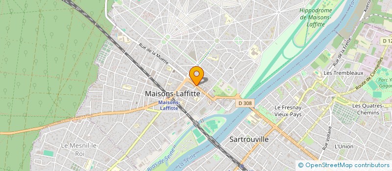 localisation de l'entreprise MONSIEUR JAMIL LASMAR à MAISONS-LAFFITTE