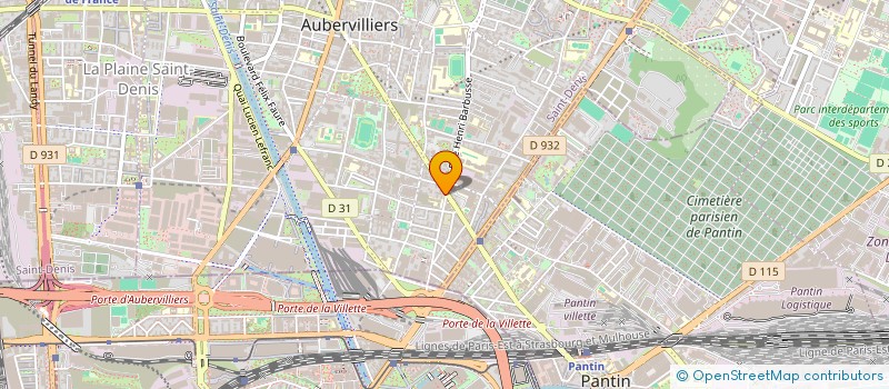 localisation de l'entreprise MONSIEUR JAMIL MIAH BEGUM  AUBERVILLIERS