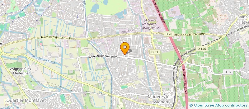 localisation de l'entreprise MONSIEUR JAMIL MNASRI  MORIERES-LES-AVIGNON