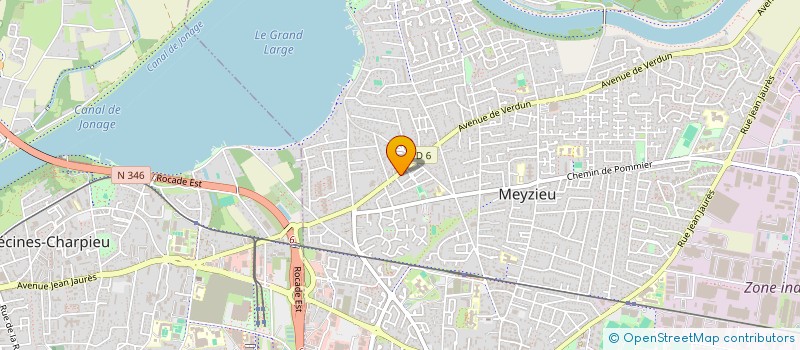 localisation de l'entreprise MONSIEUR JAMIL OUAGHLANI à MEYZIEU