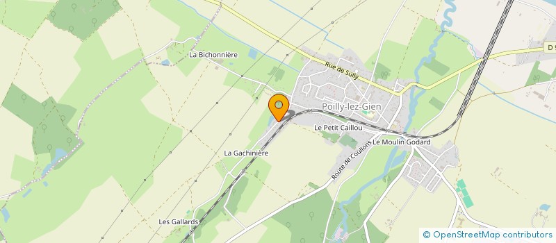 localisation de l'entreprise MONSIEUR JAMMES CHOLLET  POILLY-LEZ-GIEN