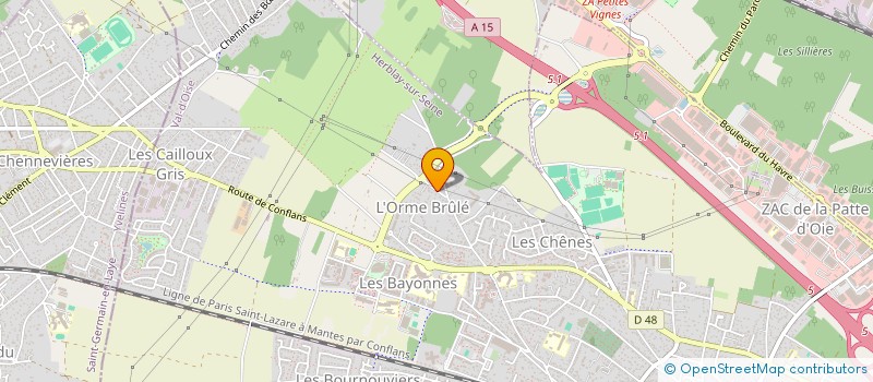 localisation de l'entreprise MONSIEUR JAMMY ANGELES à HERBLAY-SUR-SEINE