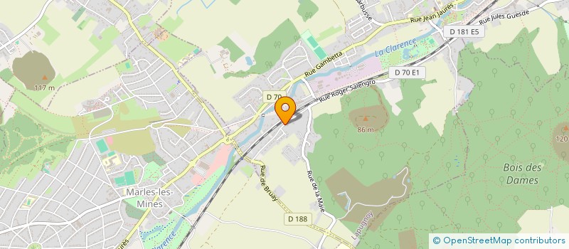 localisation de l'entreprise MONSIEUR JAMMYSON MICHALAK  LAPUGNOY