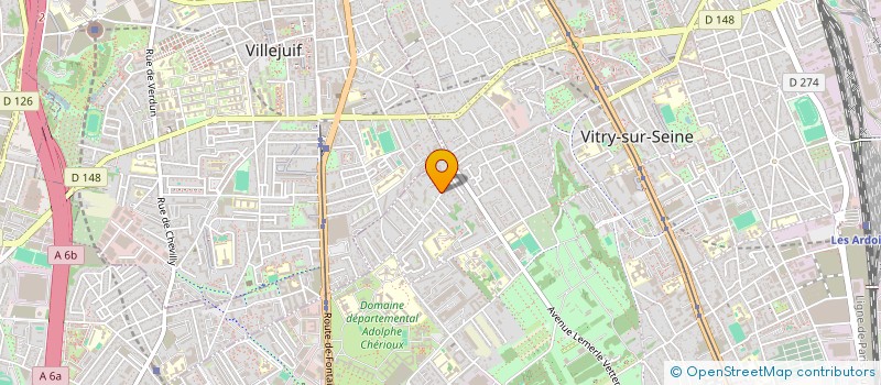 localisation de l'entreprise MONSIEUR JAMPA AROTSANG  VITRY-SUR-SEINE