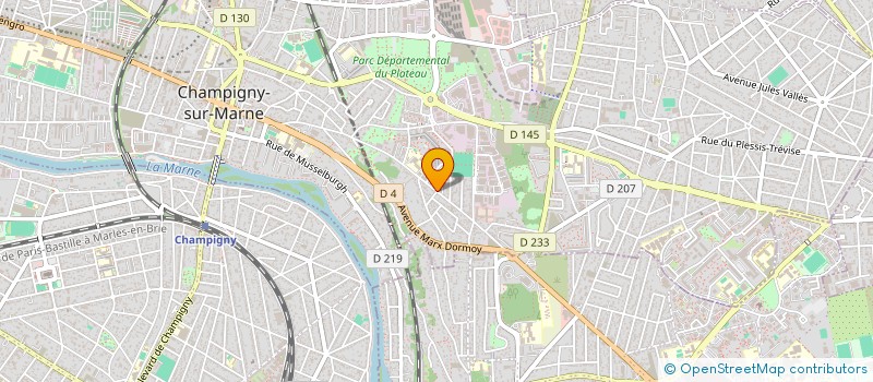 localisation de l'entreprise MONSIEUR JAMPA MONELAN KHANGSAR  CHAMPIGNY-SUR-MARNE