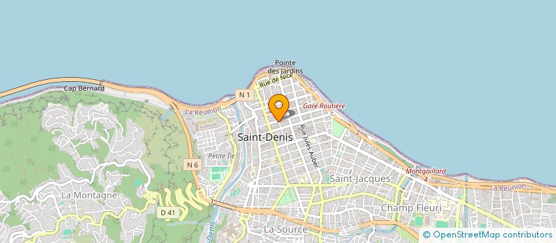 localisation de l'entreprise MONSIEUR JAMS PALAS  SAINT-DENIS