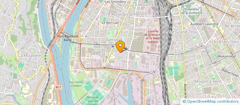 localisation de l'entreprise MONSIEUR JAMSDINE DIALLO  LYON