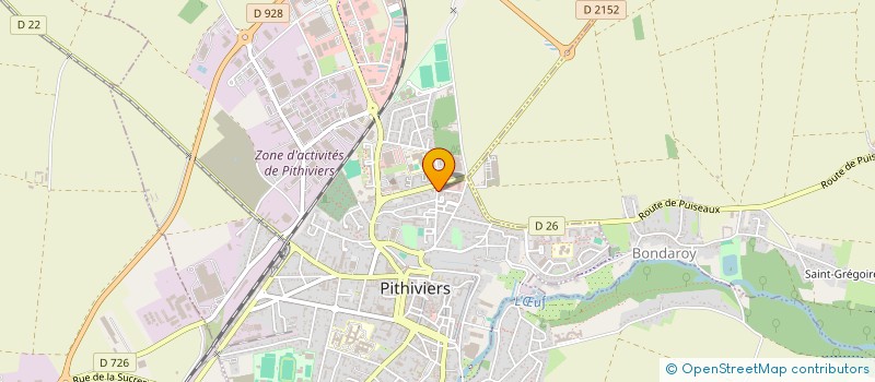 localisation de l'entreprise MONSIEUR JAMSHED RAHIMI à PITHIVIERS