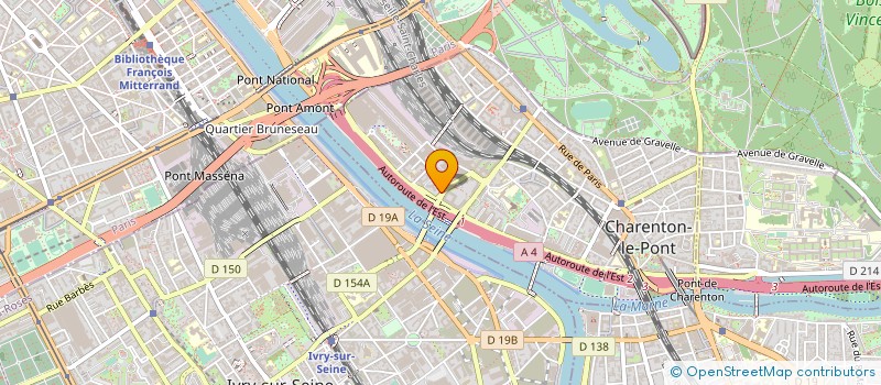 localisation de l'entreprise MONSIEUR JAMSHID ASSADI  CHARENTON-LE-PONT