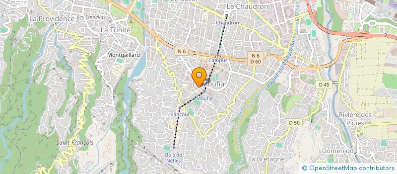 localisation de l'entreprise MONSIEUR JAMY HOAREAU à SAINT-DENIS