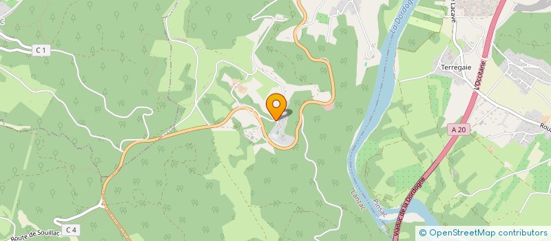 localisation de l'entreprise MONSIEUR JAN ALLEMEERSCH  LANZAC