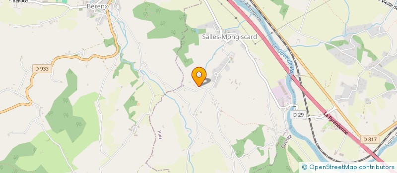 localisation de l'entreprise MONSIEUR JAN BEILLE  SALLES-MONGISCARD