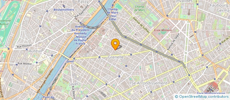 localisation de l'entreprise MONSIEUR JAN BERGMEGE  PARIS