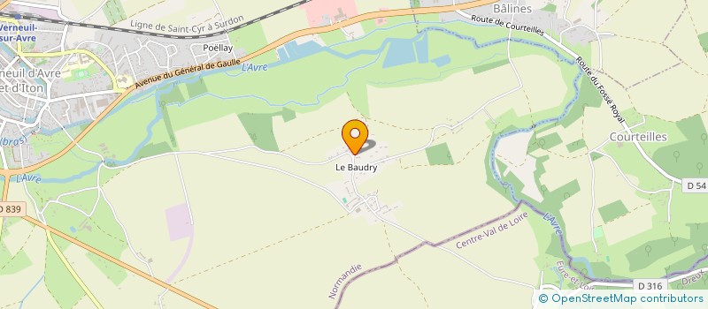 localisation de l'entreprise MONSIEUR JAN BIALY  VERNEUIL D'AVRE ET D'ITON