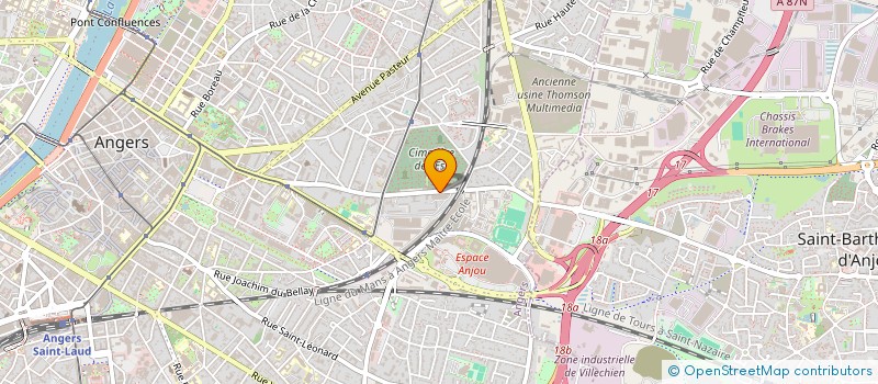 localisation de l'entreprise MONSIEUR JAN CHOMICKI  ANGERS
