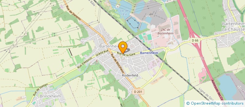 localisation de l'entreprise MONSIEUR JAN CIPINSKI  BARTENHEIM