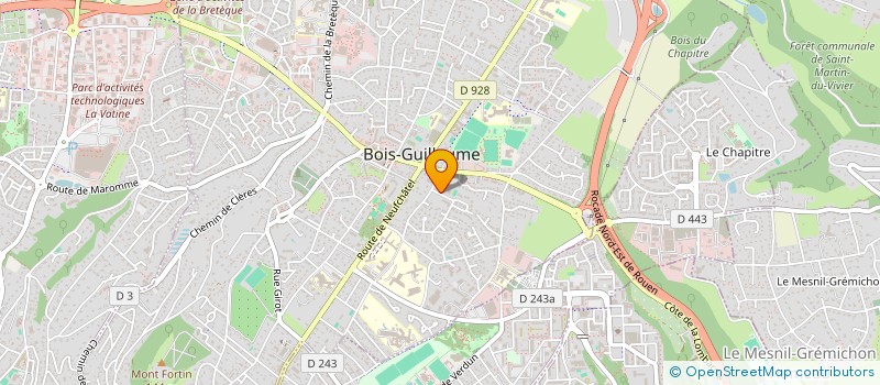 localisation de l'entreprise MONSIEUR JAN COLLIER à BOIS-GUILLAUME