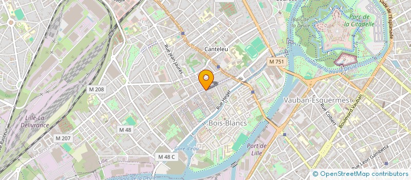 localisation de l'entreprise MONSIEUR JAN DE JONGE  LILLE
