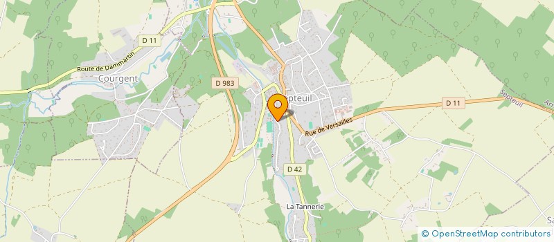 localisation de l'entreprise MONSIEUR JAN ENKLAAR  SEPTEUIL