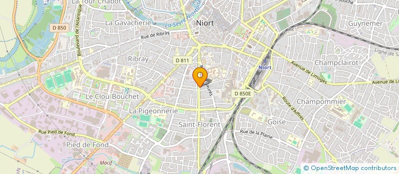 localisation de l'entreprise MONSIEUR JAN FILO à NIORT
