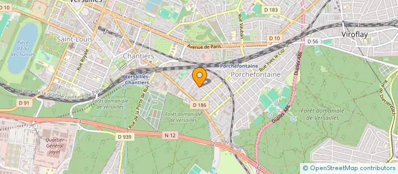 localisation de l'entreprise MONSIEUR JAN FLEURY à VERSAILLES