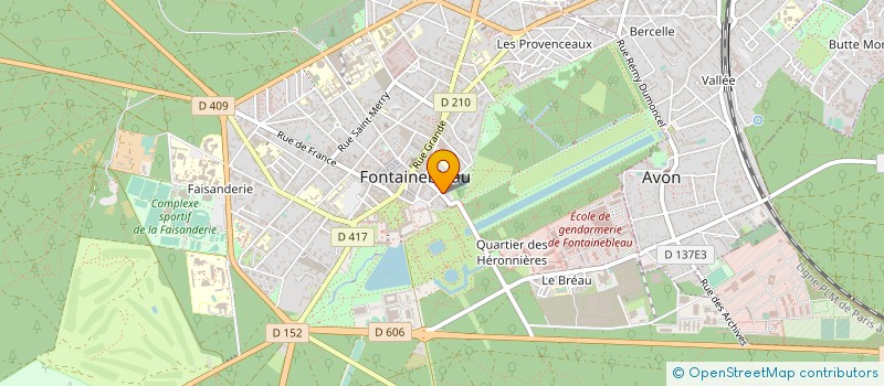localisation de l'entreprise MONSIEUR JAN HOSEK à FONTAINEBLEAU