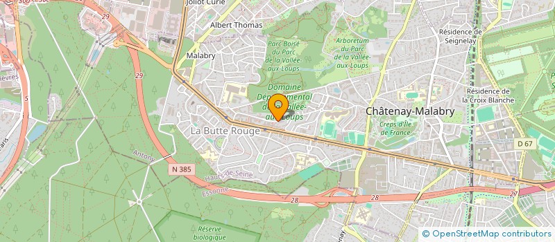 localisation de l'entreprise MONSIEUR JAN JASION  CHATENAY-MALABRY