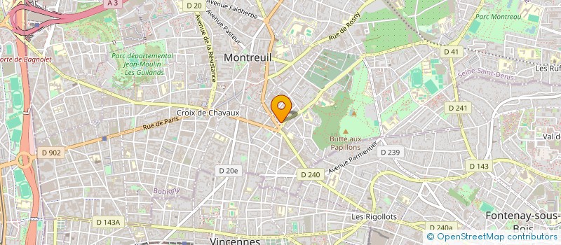 localisation de l'entreprise MONSIEUR JAN JEROEN BREDEWOLD à MONTREUIL