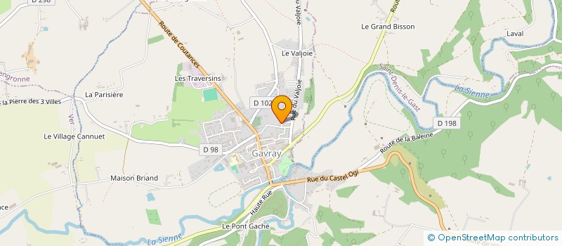 localisation de l'entreprise MONSIEUR JAN LADROUE  GAVRAY-SUR-SIENNE