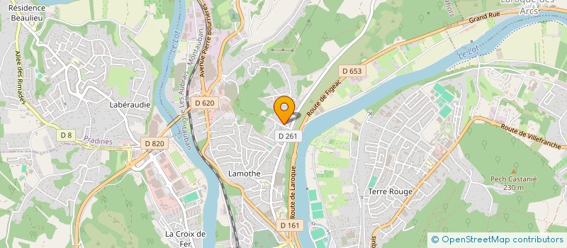 localisation de l'entreprise MONSIEUR JAN MOHAMMAD DOSTKHEL  CAHORS