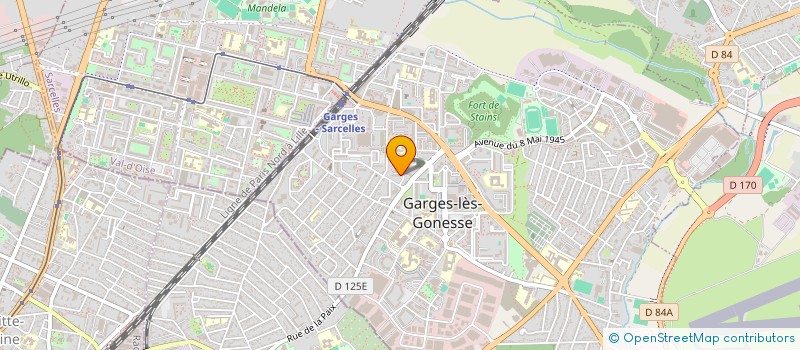 localisation de l'entreprise MONSIEUR JAN MOHAMMAD SAHAK  GARGES-LES-GONESSE