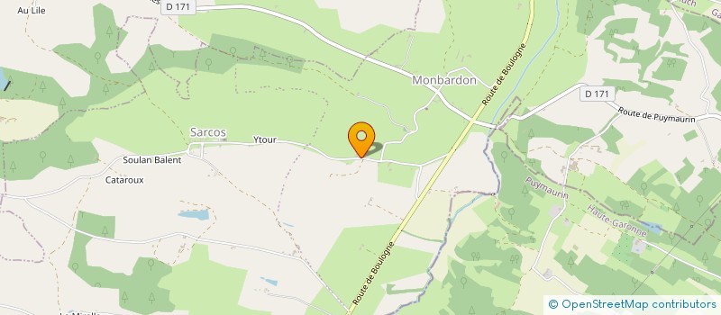 localisation de l'entreprise MONSIEUR JAN-OLE MENZ  BETCAVE-AGUIN