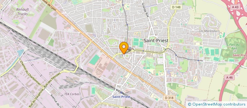 localisation de l'entreprise MONSIEUR JAN ONDRASIK  SAINT-PRIEST