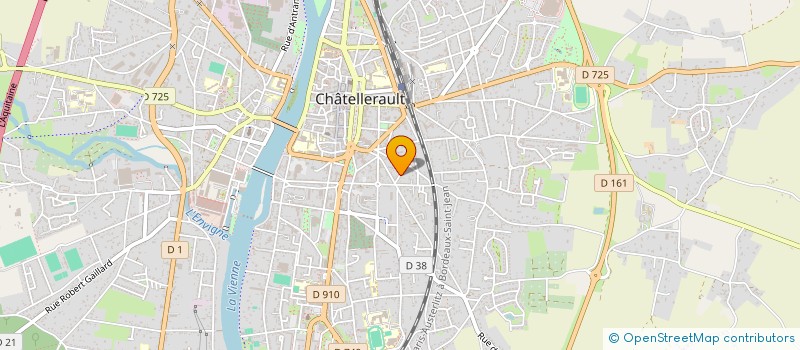 localisation de l'entreprise MONSIEUR JAN OSIADLY  CHATELLERAULT