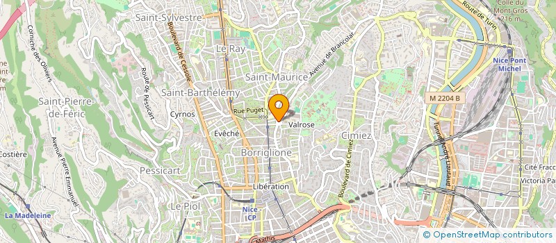 localisation de l'entreprise MONSIEUR JAN RICAUD à NICE