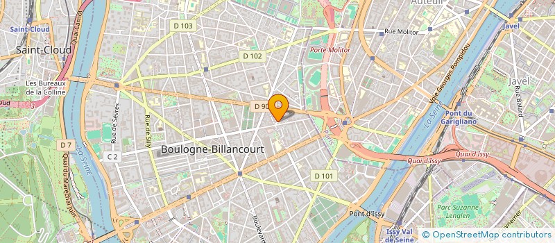 localisation de l'entreprise MONSIEUR JAN SUNDBY à BOULOGNE-BILLANCOURT