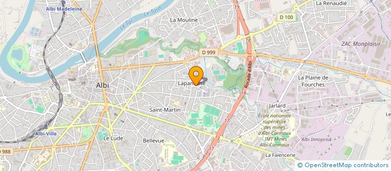 localisation de l'entreprise MONSIEUR JAN TURTAK  ALBI