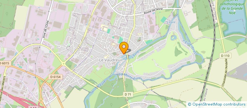 localisation de l'entreprise MONSIEUR JAN VAN BATENBURG  LE VAUDREUIL