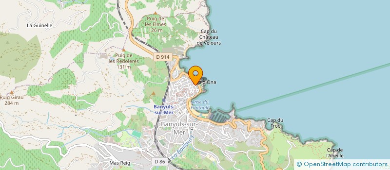 localisation de l'entreprise MONSIEUR JAN ZETTERQVIST  BANYULS-SUR-MER