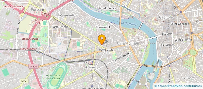 localisation de l'entreprise MONSIEUR JANAGHA SHINWARI  TOULOUSE