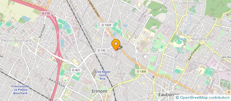 localisation de l'entreprise MONSIEUR JANARTHANAN MATHIVANAN à SAINT-PRIX