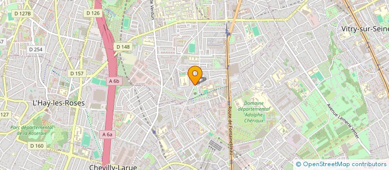 localisation de l'entreprise MONSIEUR JANATH RAMACHANDRAN  VILLEJUIF