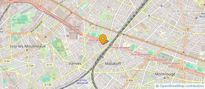 localisation de l'entreprise MONSIEUR JANDAD MOSAZAI  VANVES