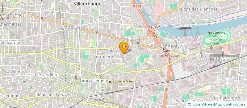 localisation de l'entreprise MONSIEUR JANI VRETOS  VILLEURBANNE