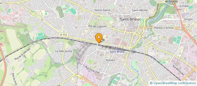 localisation de l'entreprise MONSIEUR JANIB SHINWARI à SAINT-BRIEUC