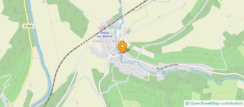 localisation de l'entreprise MONSIEUR JANICE DUCROCQ  CHEZY-SUR-MARNE